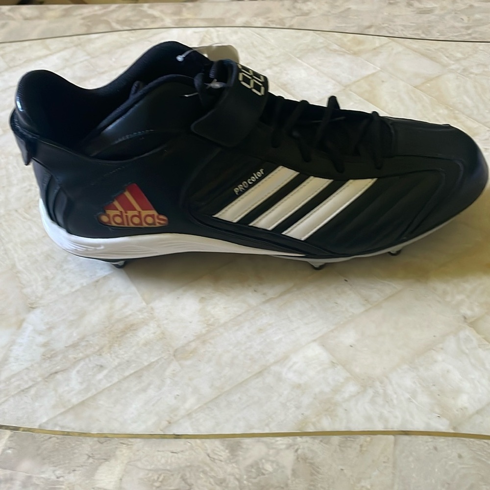 ADIDAS PRO COLOR 2 D MID AMERICAN FOOTBALL SIZE 16 CLEATS